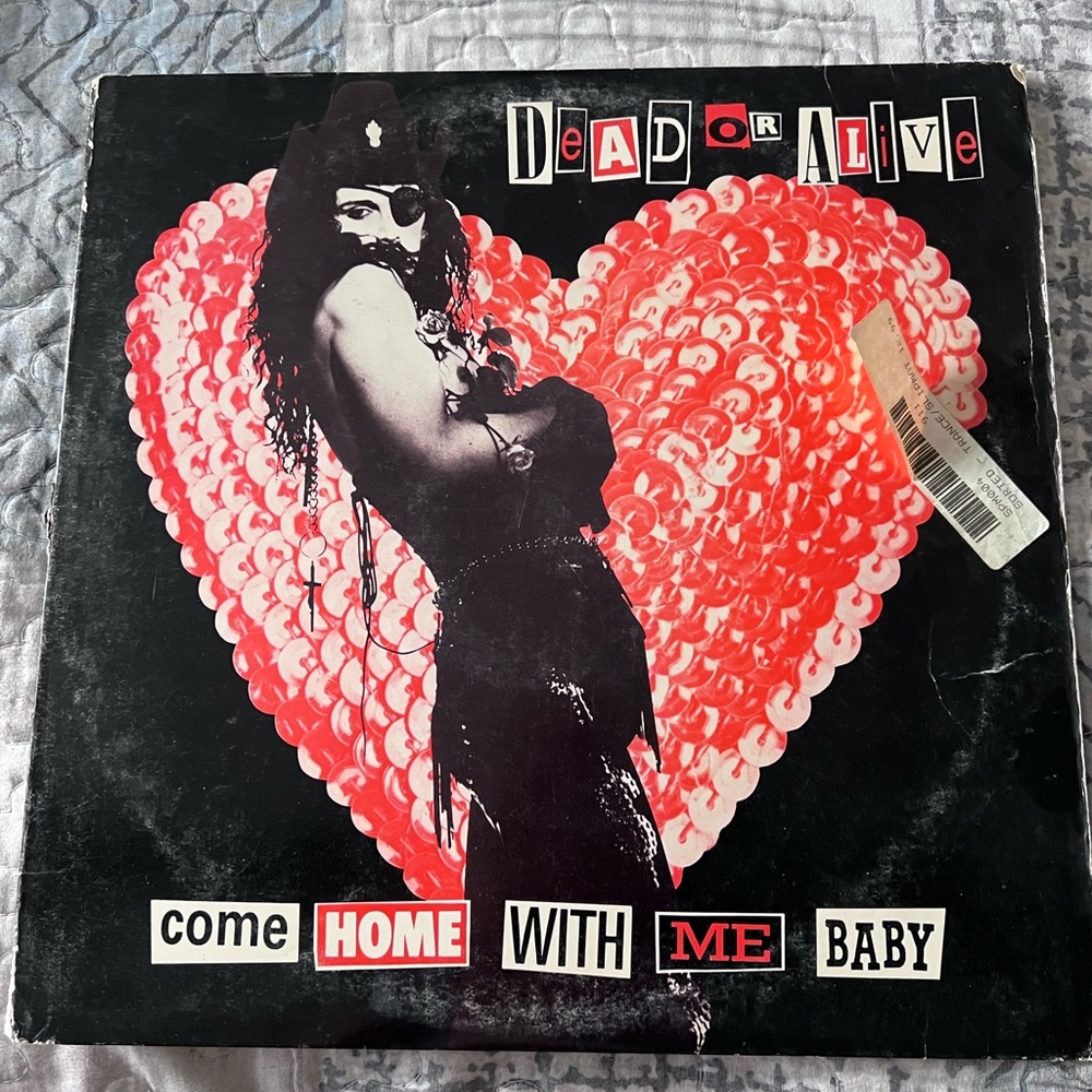 DEAD OR ALIVE Come Home With Me Baby (from NUDE) 1989 US 12" Vinyl Single